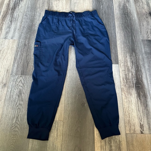 Dark Blue KOI LITE Women’s Scrub Pants Size XL Tall - Picture 3 of 10